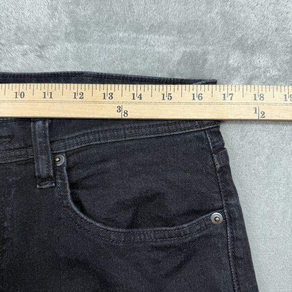 Revtown Automatic Decade Denim Jeans Men’s 32x34 Black Cotton Straight Leg - Picture 4 of 10